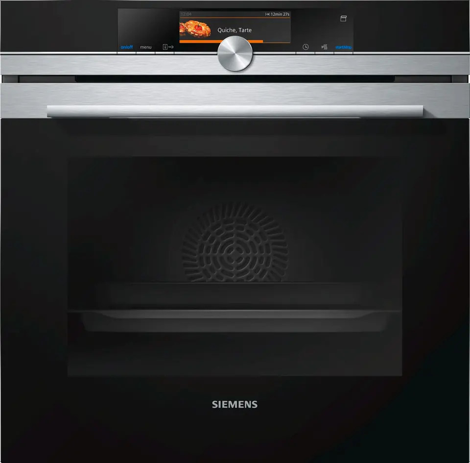 ⁨Siemens HS658GXS1 oven 71 L A+ Black, Stainless steel⁩ at Wasserman.eu