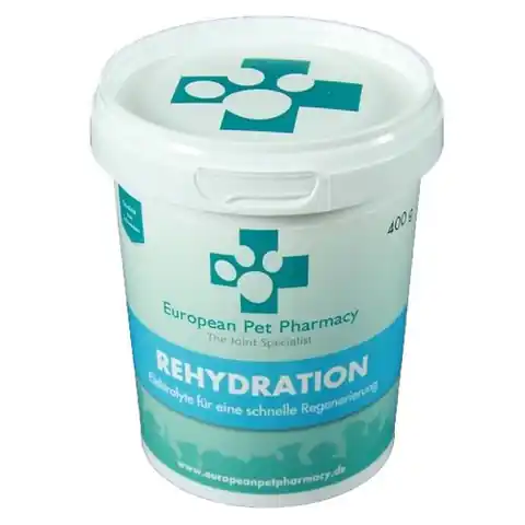 ⁨EUROPEAN PET PHARMACY Rehydration- Ergänzung für Ihren Hund - 400 g⁩ im Wasserman.eu