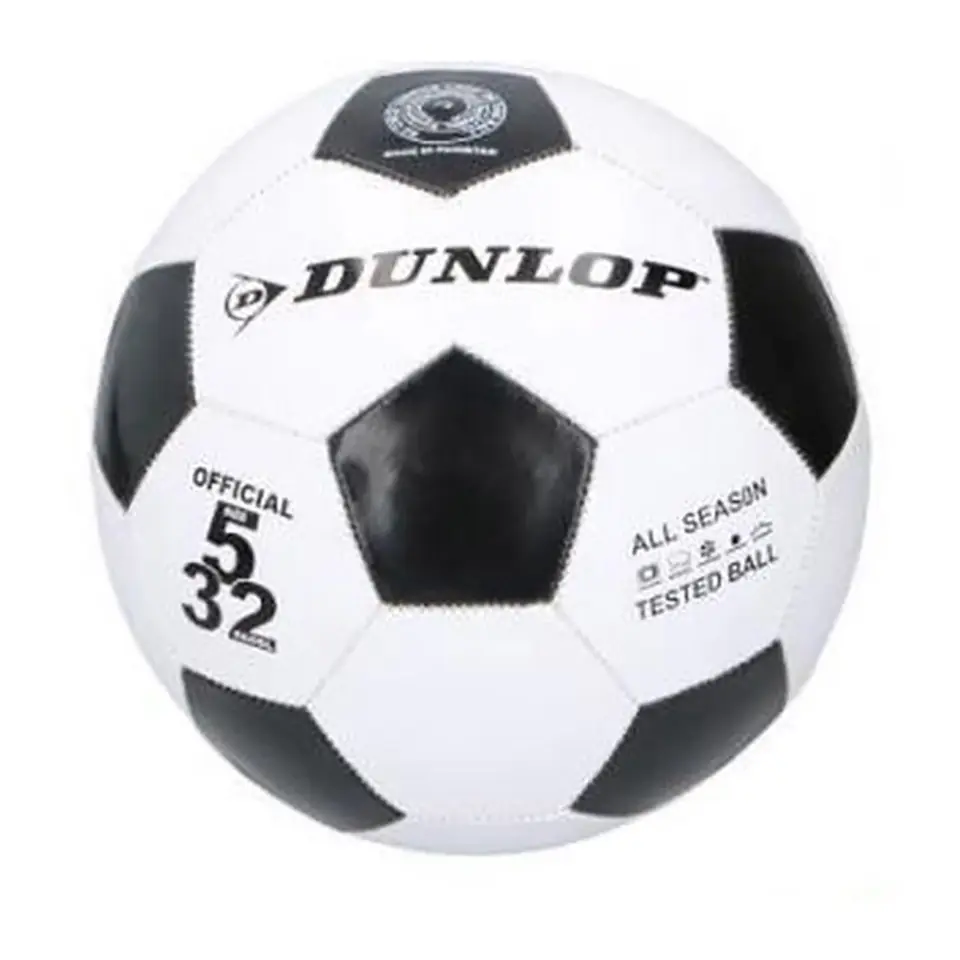 Dunlop - Piłka do piłki nożnej r. 5 (Czarny) w sklepie Wasserman.eu