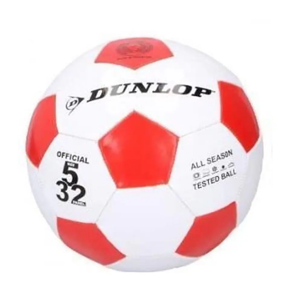 Dunlop - Piłka do piłki nożnej r. 5 (Czerwony) w sklepie Wasserman.eu
