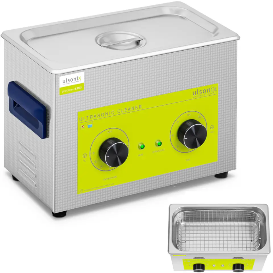 Myjka wanna ultradźwiękowa oczyszczacz 4.5 l 120 W w sklepie Wasserman.eu