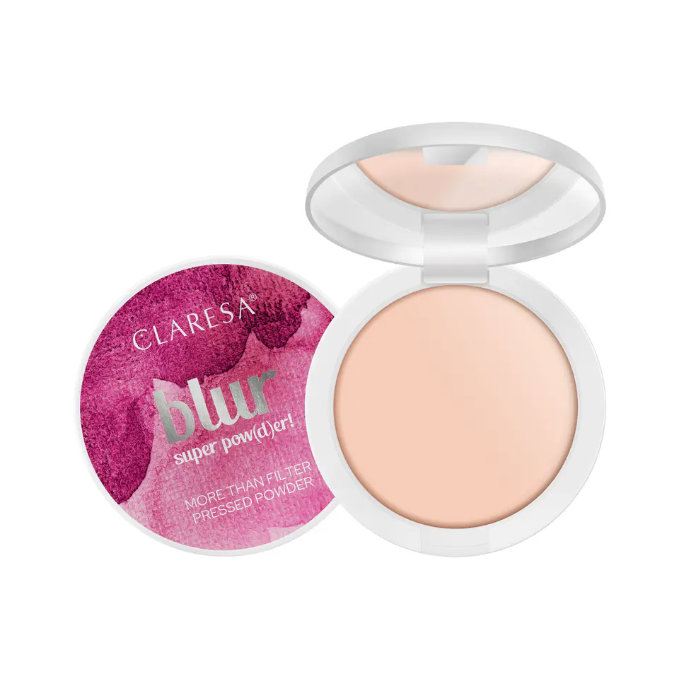 ⁨CLARESA Puder prasowany Blur Super Pow(D)er! 11g⁩ w sklepie Wasserman.eu
