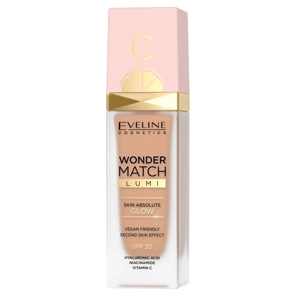 ⁨EVELINE Wonder Match Lumi Podkład rozświetlający nr 25 30 ml⁩ w sklepie Wasserman.eu