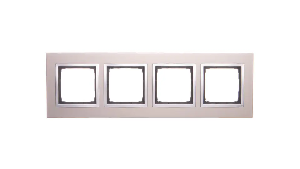 ⁨Simon 54 Nature Quadruple frame metal SATIN GLOW DRN4/79⁩ at Wasserman.eu