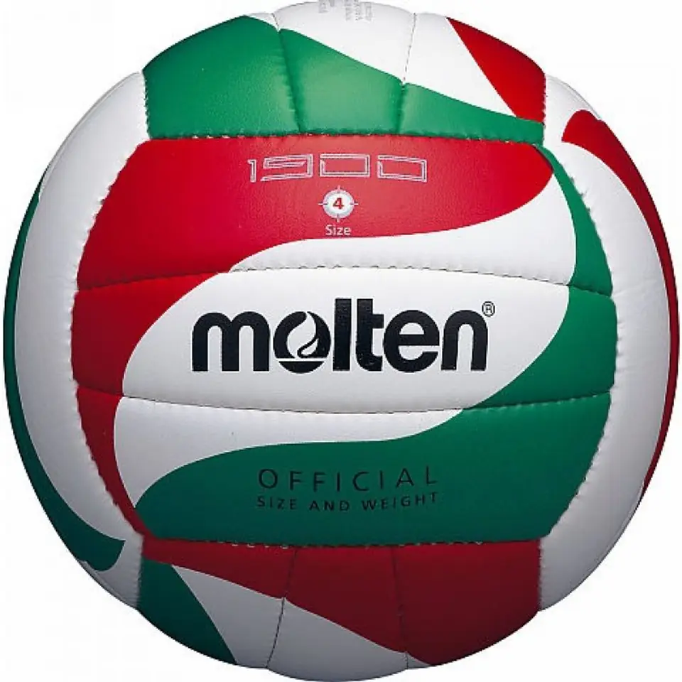 ⁨Piłka do siatkówki Molten V4M1900 (kolor Wielokolorowy, rozmiar 4, rozmiar N/A)⁩ w sklepie Wasserman.eu