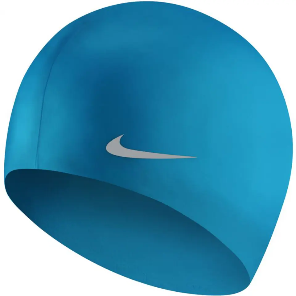 ⁨Czepek Nike Os Solid Junior TESS0106 (kolor Niebieski)⁩ w sklepie Wasserman.eu