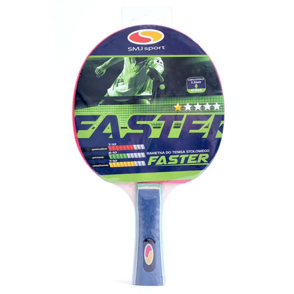 ⁨Rakietka do ping ponga SMJ Faster 12201-1⁩ w sklepie Wasserman.eu