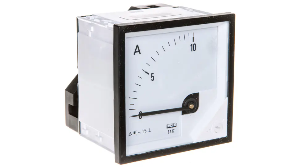 ⁨Ammeter analog panel mount 0-10A 72x72mm IP50 C3 K=90 st. EA17N E20700000000⁩ at Wasserman.eu