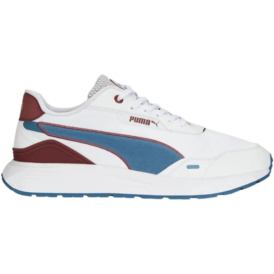 ⁨Buty damskie Puma Runtamed Plus biało-niebieskie 389237 01 43⁩ at Wasserman.eu