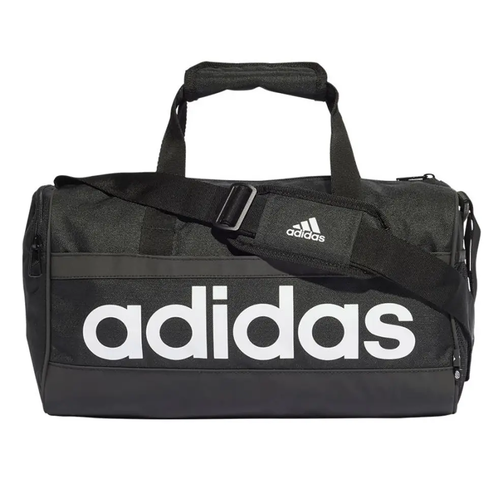 ⁨Torba adidas Linear Duffel (kolor czarny)⁩ w sklepie Wasserman.eu