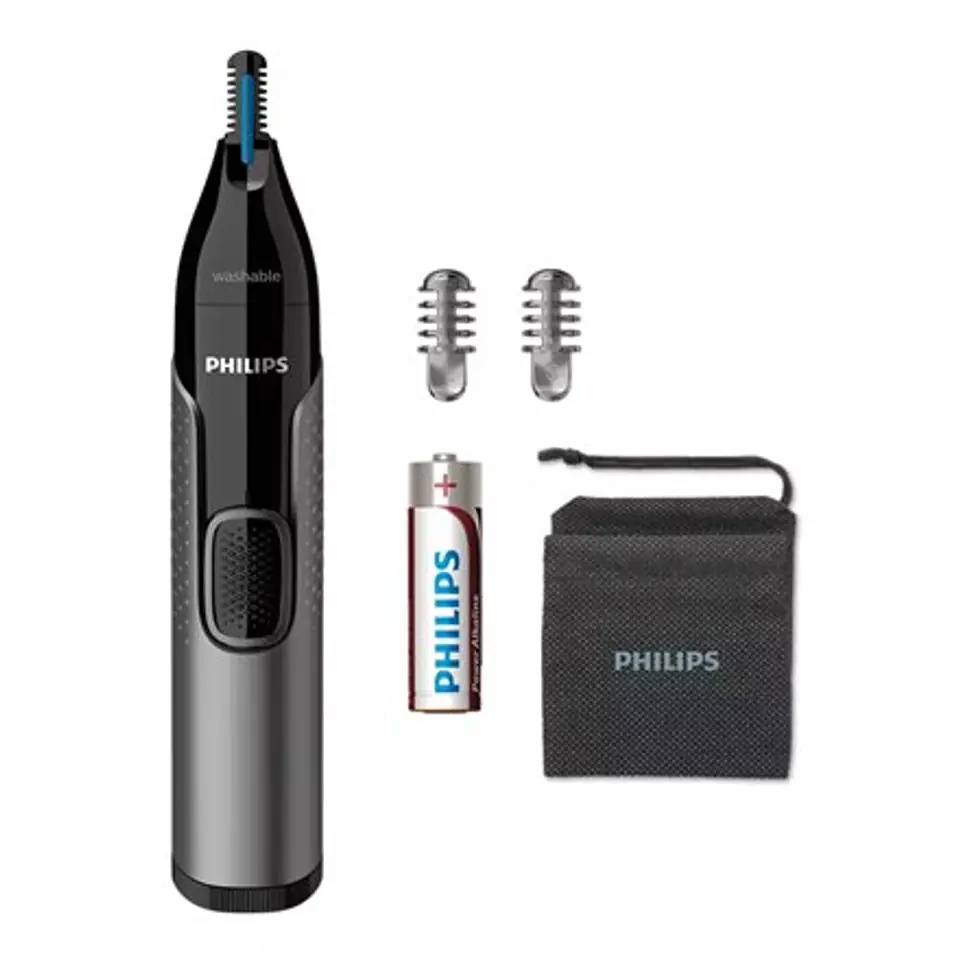 ⁨Philips | NT3650/16 | Nose, Ear and Eyebrow Trimmer | Nose, ear and eyebrow trimmer | Grey⁩ w sklepie Wasserman.eu