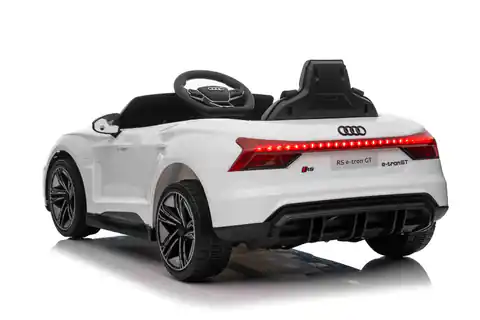⁨Audi RS E-Tron GT na akumulator Biały + Pilot + Napęd 4x4 + Radio MP3 + LED + EVA⁩ w sklepie Wasserman.eu