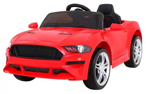 ⁨Autko GT Sport na akumulator dla dzieci Czerwony + Pilot + Wolny Start + Bagażnik + MP3 LED⁩ w sklepie Wasserman.eu