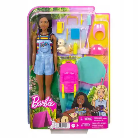 ⁨Barbie Brooklyn na kempingu lalka+akcesoria⁩ w sklepie Wasserman.eu
