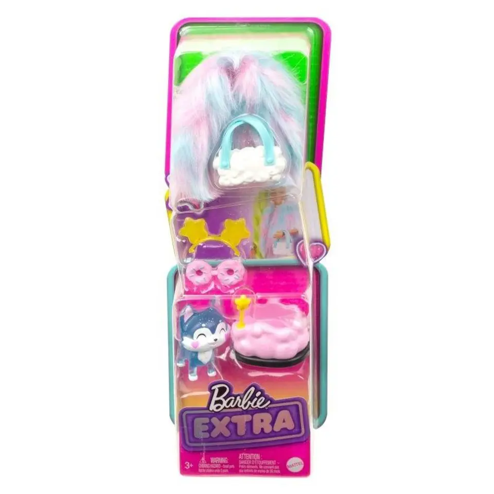 Barbie Extra zwierzątko+ubranko+akcesoria HDJ40 w sklepie Wasserman.eu