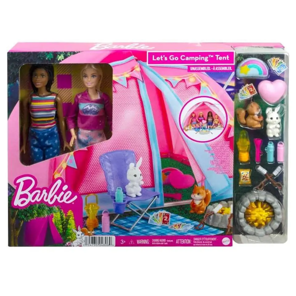 ⁨Barbie Dreamhouse Adventures Let'S Go Camping Tent⁩ at Wasserman.eu