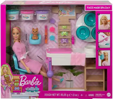 ⁨Barbie Salon SPA maseczka na twarz⁩ w sklepie Wasserman.eu