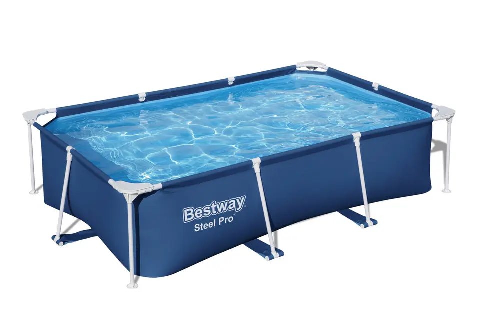 ⁨Basen Stelażowy DeluxeJr Steel Pro 259x170x61 BESTWAY do Ogrodu⁩ w sklepie Wasserman.eu