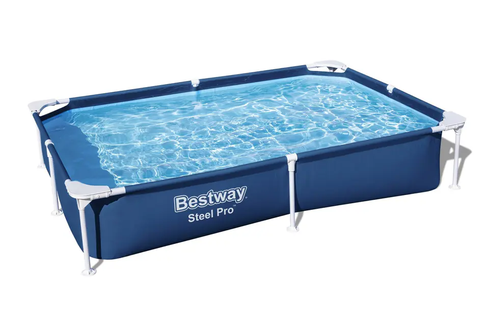 ⁨Basen Stelażowy SplashJr Steel Pro 221x150x43 BESTWAY + Zestaw naprawczy⁩ w sklepie Wasserman.eu