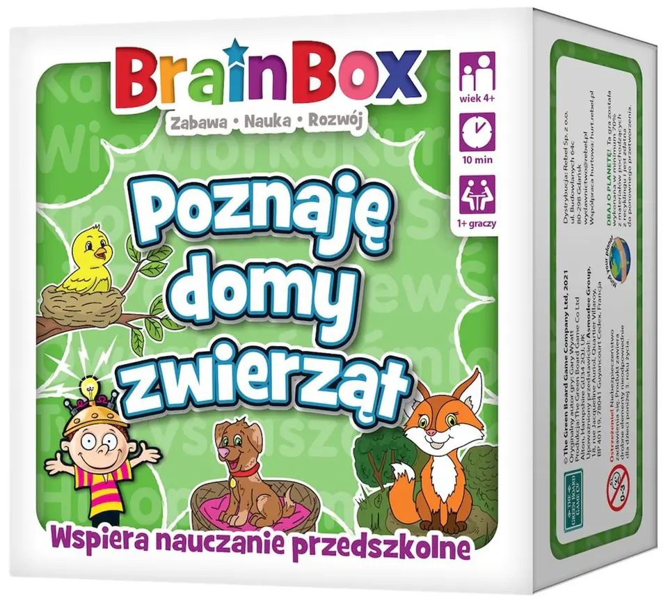 ⁨BrainBox - Poznaję domy zwierząt REBEL⁩ w sklepie Wasserman.eu