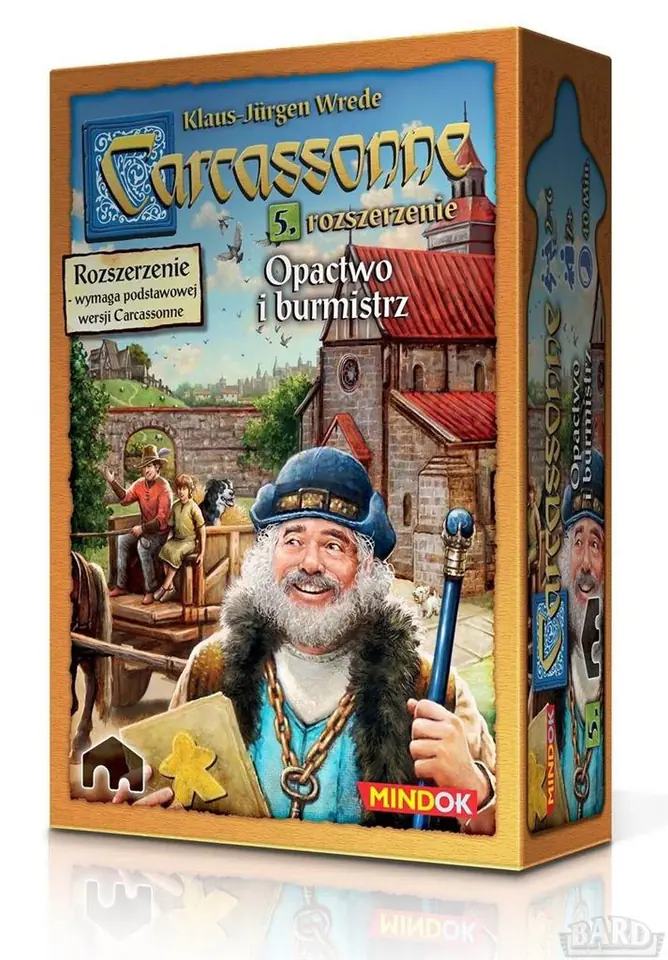 ⁨Carcassonne 5 - Opactwo i burmistrz Edycja 2⁩ w sklepie Wasserman.eu