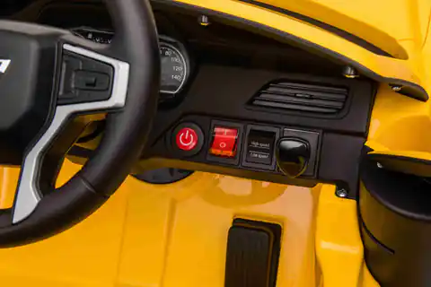 ⁨Chevrolet Tahoe Elektryczne Autko dla dzieci Żółty + Pilot + EVA + Radio MP3 + LED⁩ w sklepie Wasserman.eu
