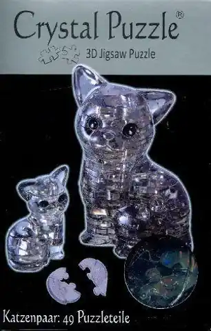 ⁨Crystal puzzle Kotki⁩ w sklepie Wasserman.eu