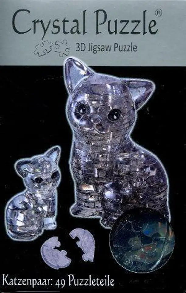 Crystal puzzle Kotki w sklepie Wasserman.eu