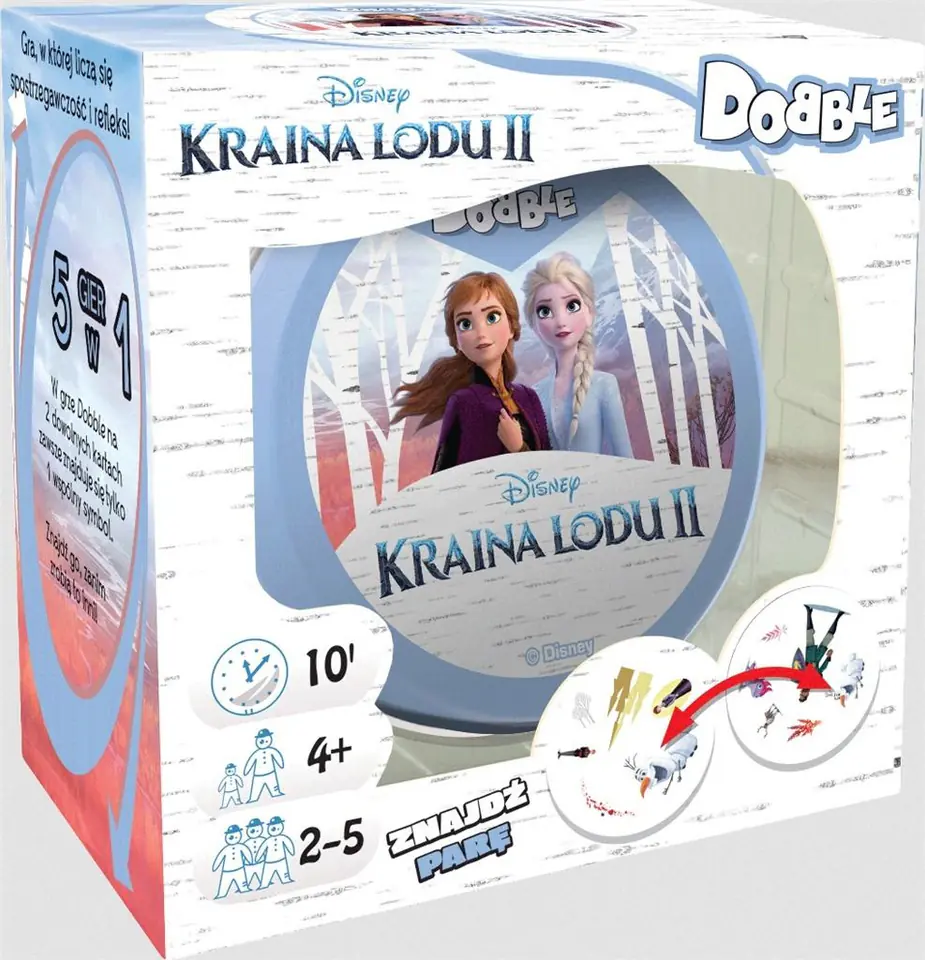 ⁨Dobble Kraina Lodu 2 REBEL⁩ w sklepie Wasserman.eu