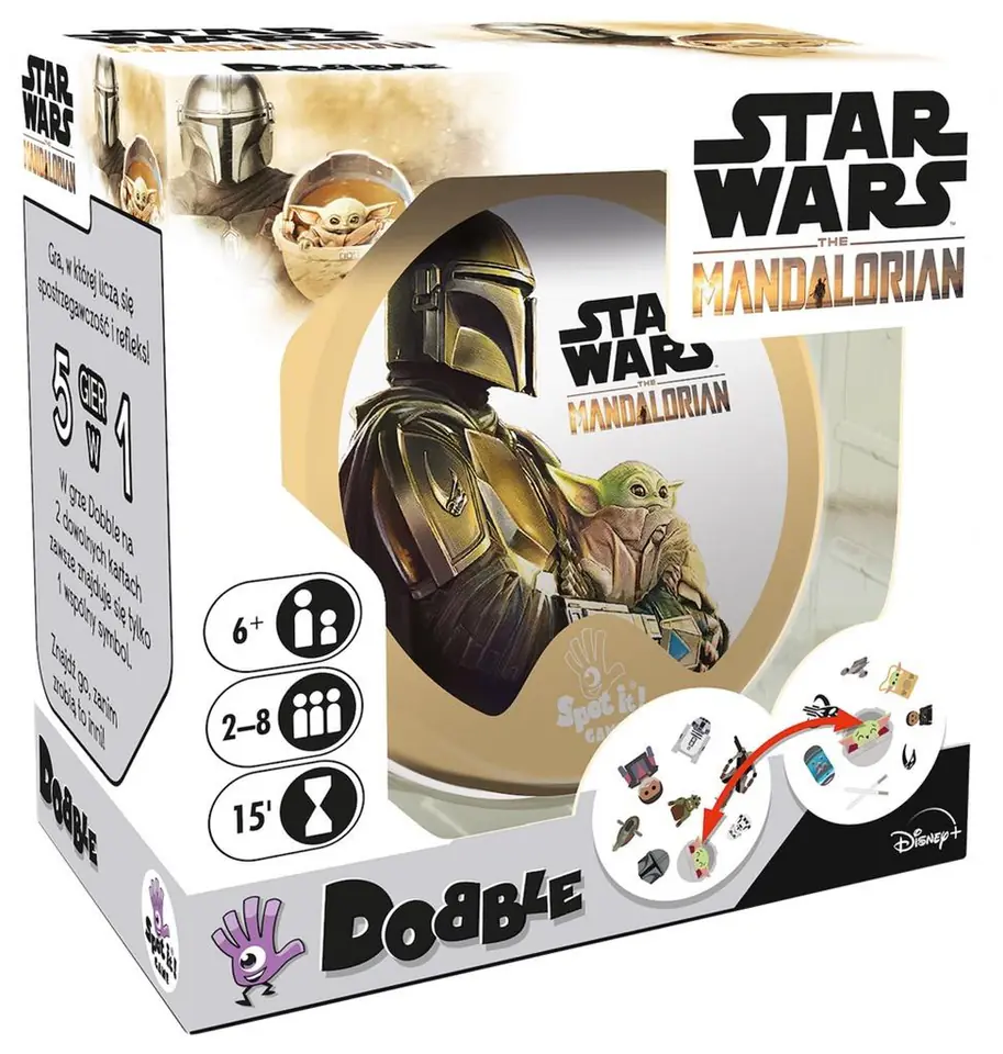 ⁨Dobble Star Wars: Mandalorian REBEL⁩ w sklepie Wasserman.eu