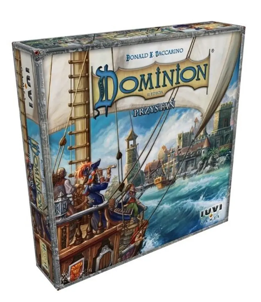 ⁨Dominion: Przystań (II edycja) IUVI Games⁩ w sklepie Wasserman.eu