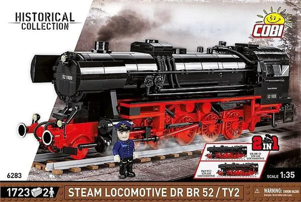 ⁨DR BR 52/TY2 Steam Locomotive⁩ w sklepie Wasserman.eu