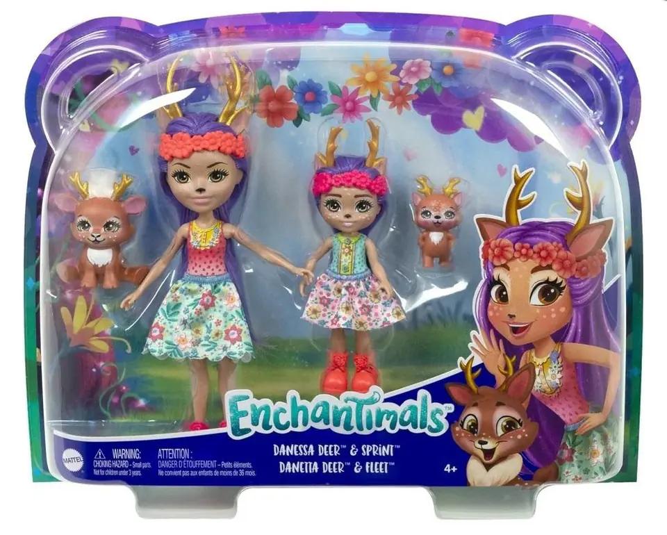 ⁨Enchantimals. Lalki siostry 2-pak HCF80⁩ w sklepie Wasserman.eu