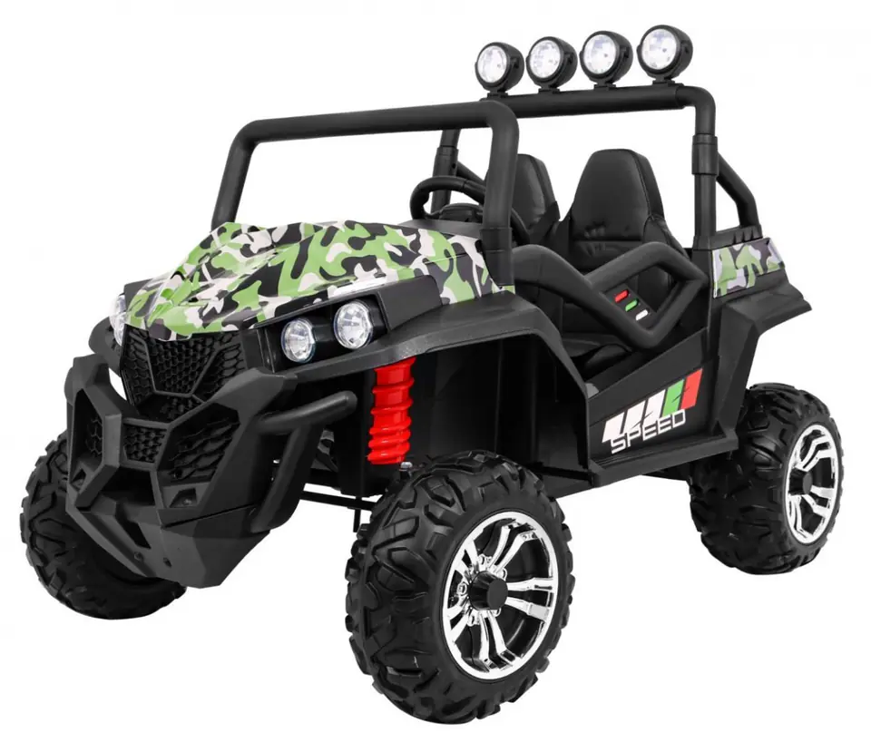 ⁨Terenowe Grand Buggy Lift dla dzieci Moro + Napęd 4x4 + Pilot + Bagażnik + Radio MP3 + LED⁩ w sklepie Wasserman.eu