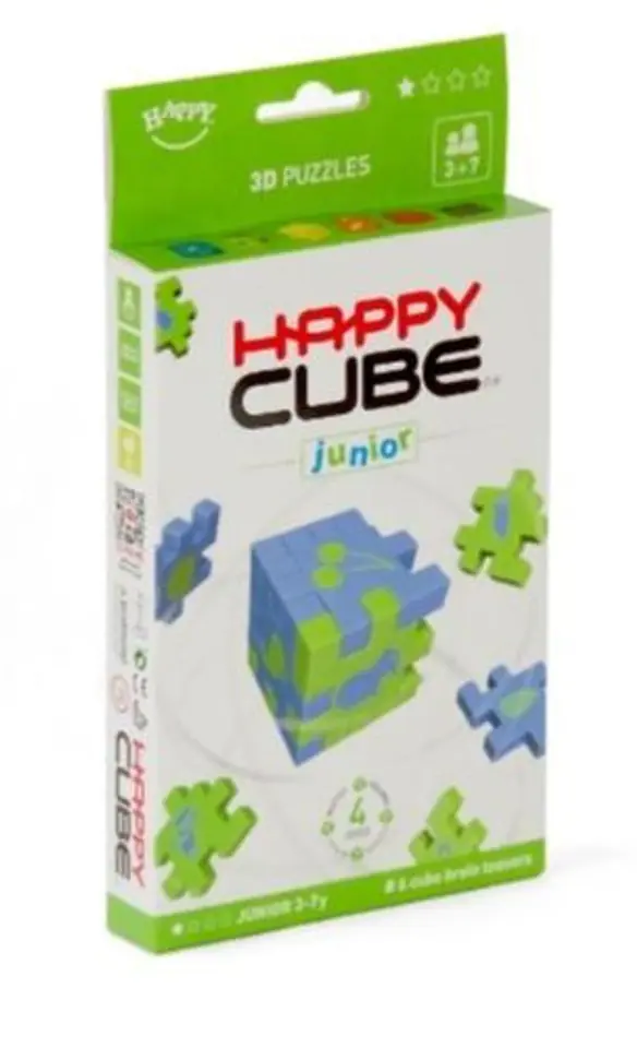 ⁨Happy Cube Junior (6 części) IUVI Games⁩ w sklepie Wasserman.eu