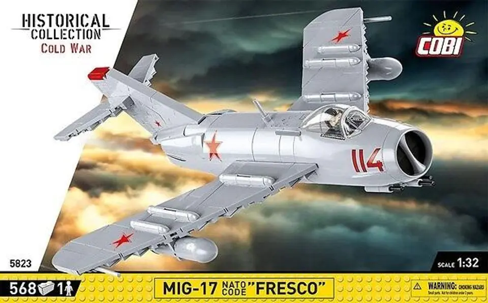 ⁨HC Cold War MiG-17 NATO Code "Fresco"⁩ w sklepie Wasserman.eu