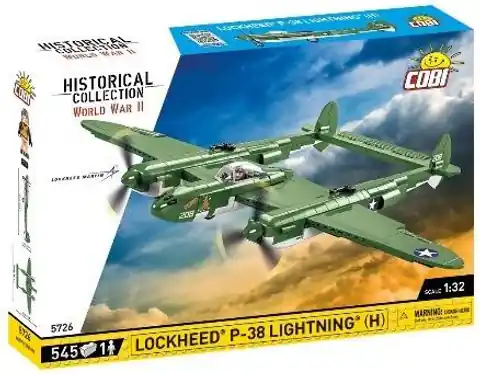 ⁨HC WWII samolot Lockheed P-38 Lightning 545 el.⁩ w sklepie Wasserman.eu