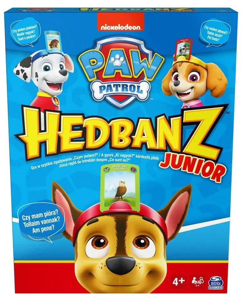 ⁨PAW Patrol HedBanz Junior Game 6062546⁩ at Wasserman.eu