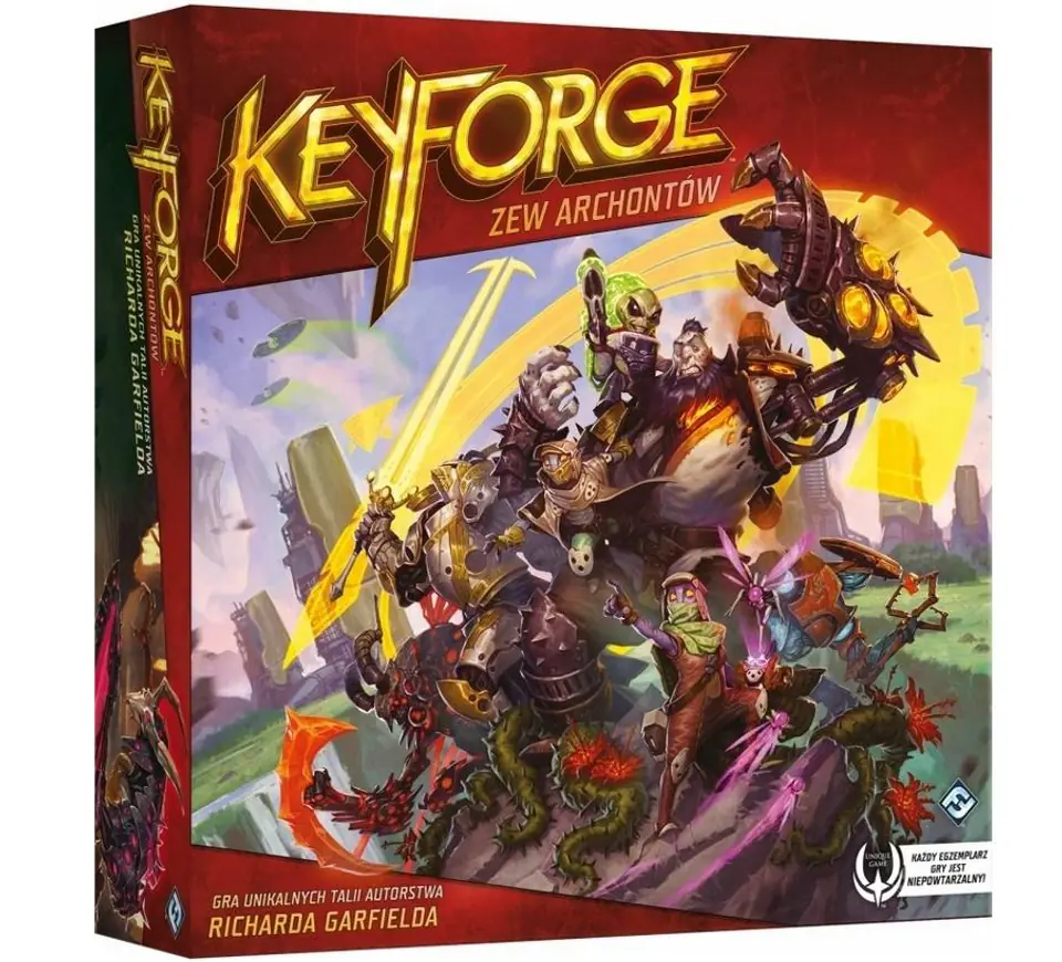 ⁨KeyForge: Zew Archontów - Pakiet startowy REBEL⁩ w sklepie Wasserman.eu