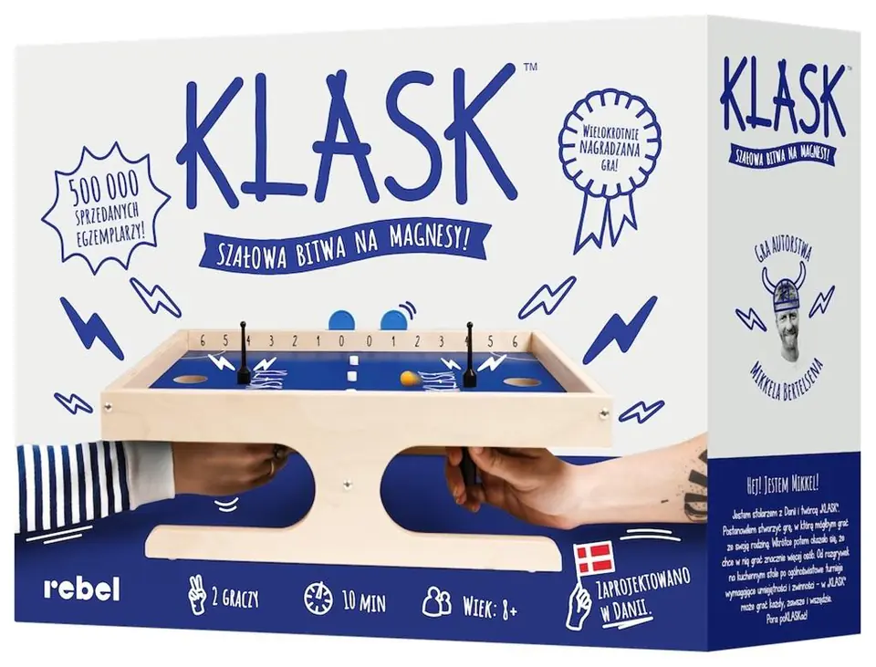 ⁨Arcade game KLASK (POLISH VERSION)⁩ at Wasserman.eu