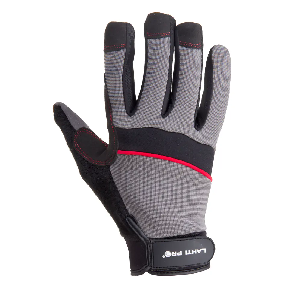 ⁨L280911K Workshop gloves black-grey, [L280911P] [K] 11⁩ at Wasserman.eu