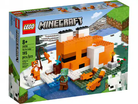 ⁨LEGO 21178 Minecraft Siedlisko lisów⁩ w sklepie Wasserman.eu