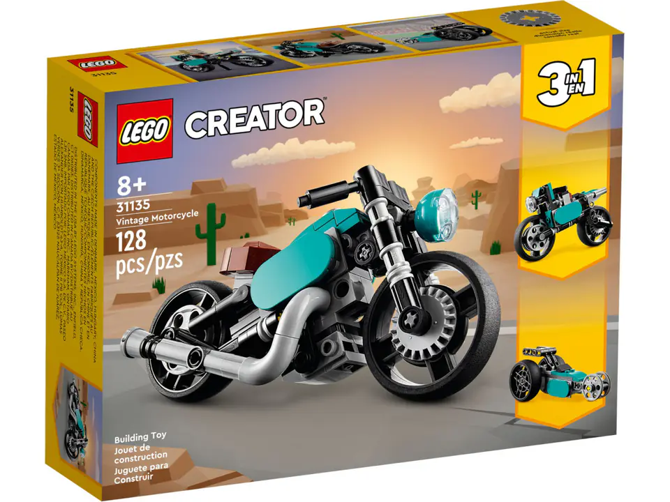 ⁨LEGO(R) CREATOR 31135 Motocykl vintage⁩ w sklepie Wasserman.eu