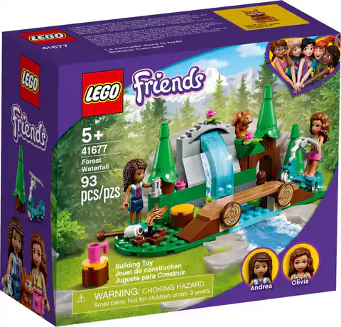 ⁨LEGO 41677 Friends Leśny wodospad⁩ w sklepie Wasserman.eu