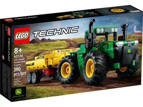 ⁨LEGO 42136 Technic Traktor John Deere 9620R 4WD⁩ w sklepie Wasserman.eu