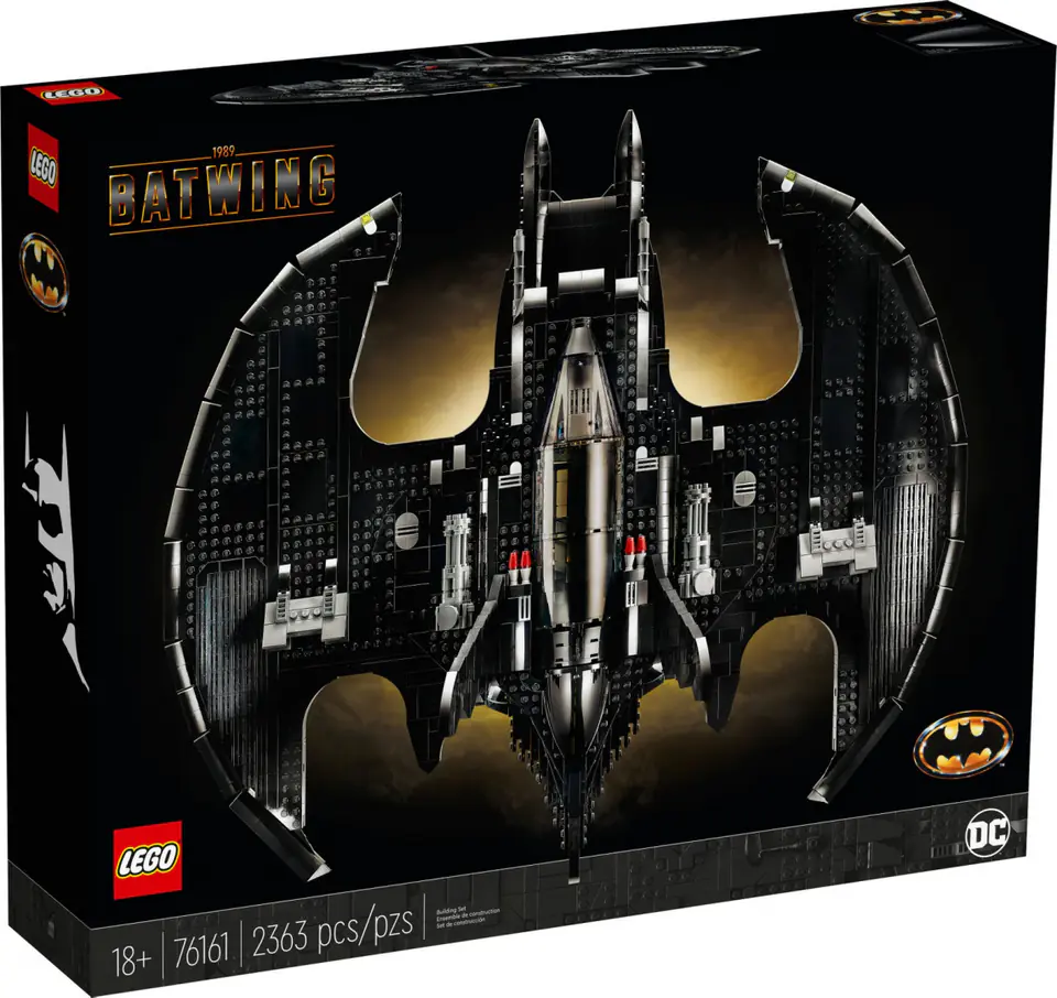⁨LEGO 76161 DC Super Heroes Batwing z 1989 roku⁩ w sklepie Wasserman.eu