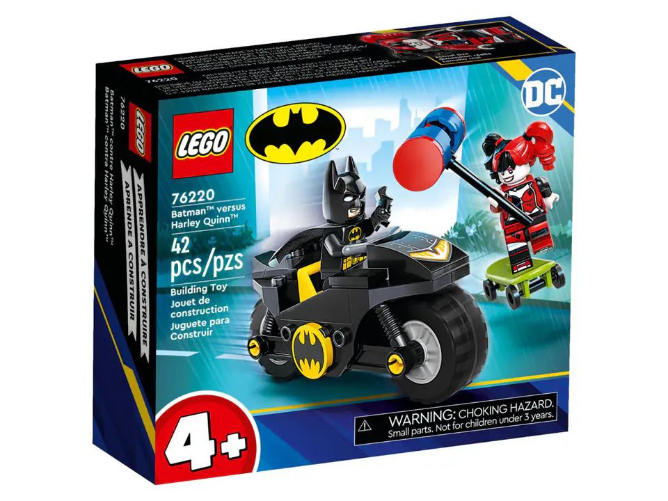 ⁨LEGO 76220 Super Heroes Batman kontra Harley Quinn⁩ w sklepie Wasserman.eu