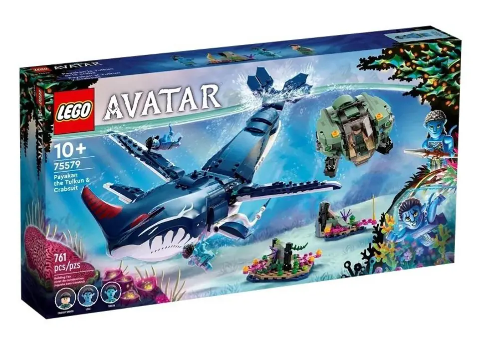 ⁨LEGO Avatar 75579 Payakan the Tulkun and the mech-crab⁩ at Wasserman.eu