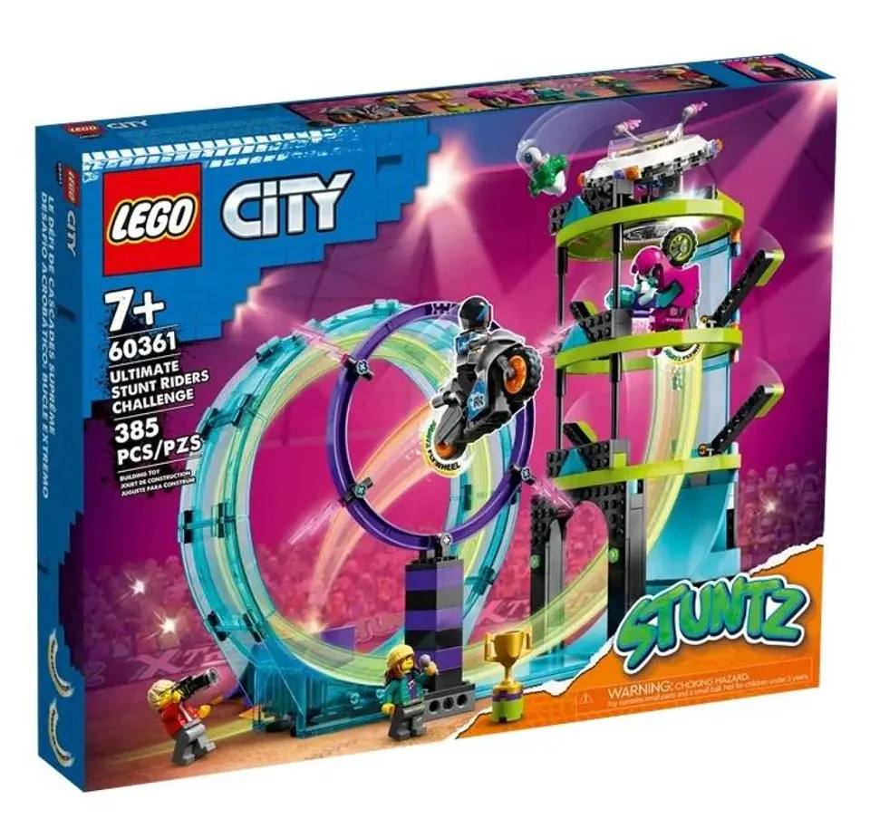 ⁨LEGO(R) CITY 60361 Ekstremalne wyzwanie kaskaderskie⁩ w sklepie Wasserman.eu