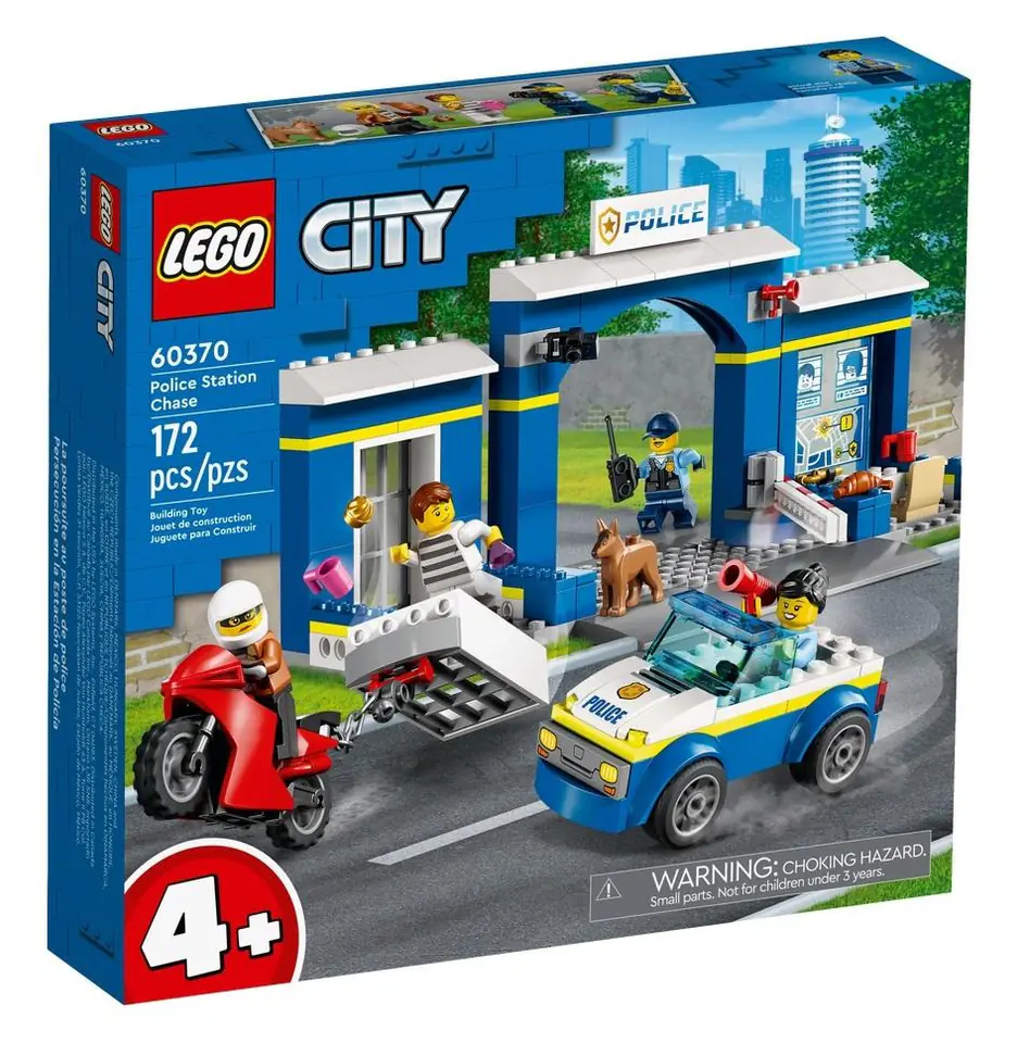 ⁨LEGO(R) CITY 60370 Posterunek policji - pościg⁩ w sklepie Wasserman.eu